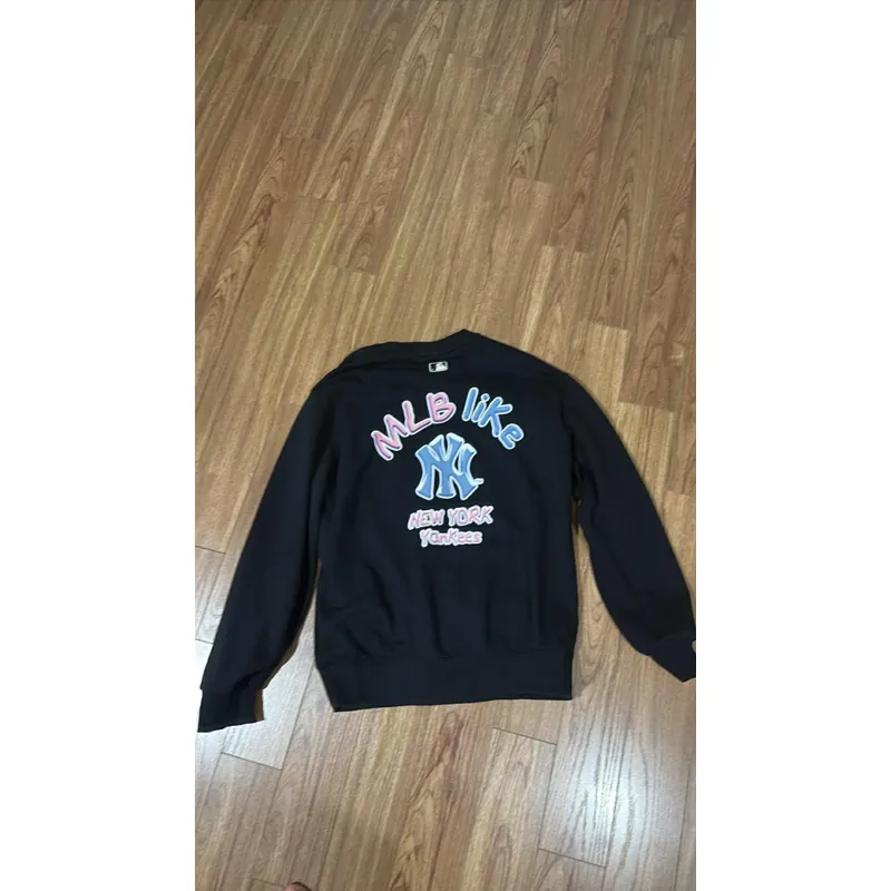 Áo nỉ nam MLB đen (Size XL - vừa cho nam m70 v 70kg trở lên) 738958