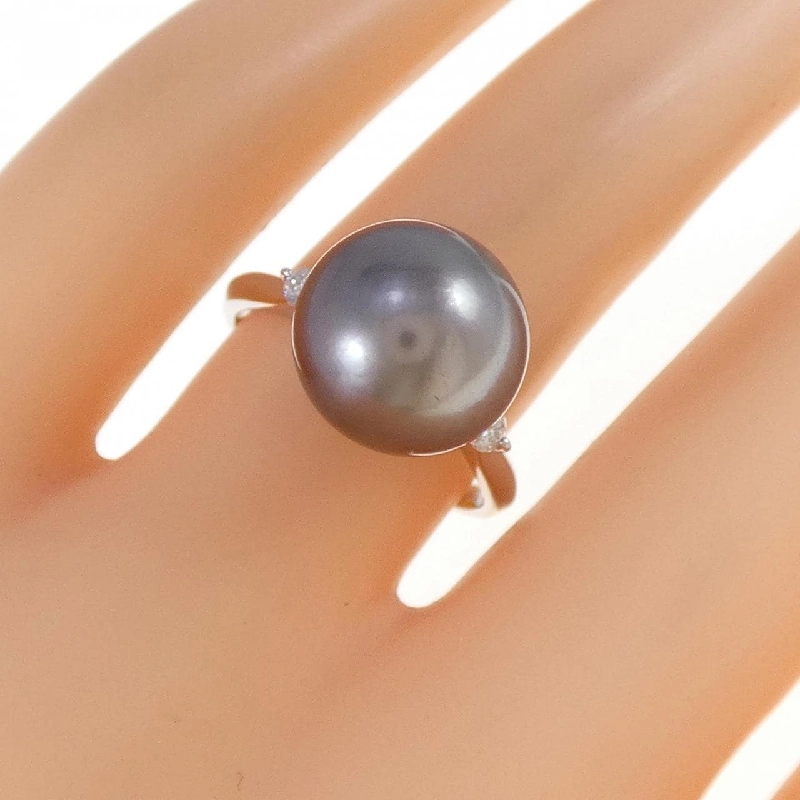 Nhẫn ngọc trai đen PT900 11.2mm 668212