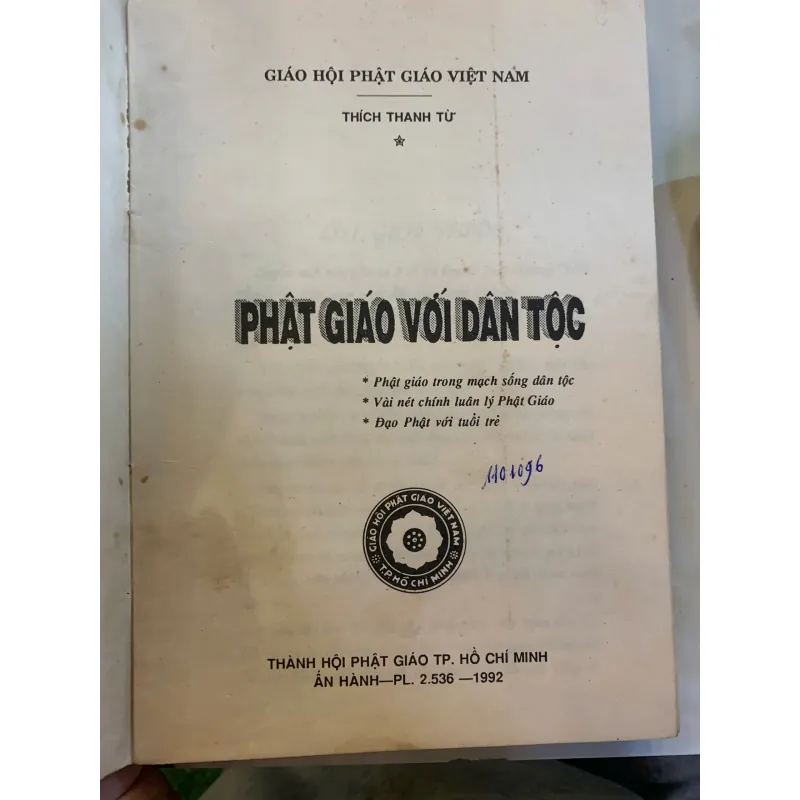 PHẬT GIÁO VỚI DÂN TỘC - THÍCH THANH TỬ 1029690