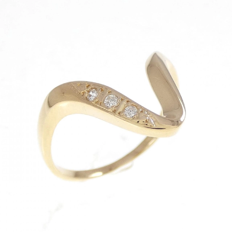 K18YG Nhẫn Kim Cương - Hàng hiệu Chính hãng 853932