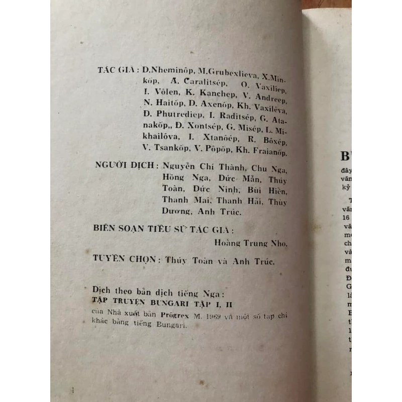 Tập truyện ngắn Bungari Truyền thuyết Hoa Hồng - Nhiều tác giả, nhiều người dịch 306840