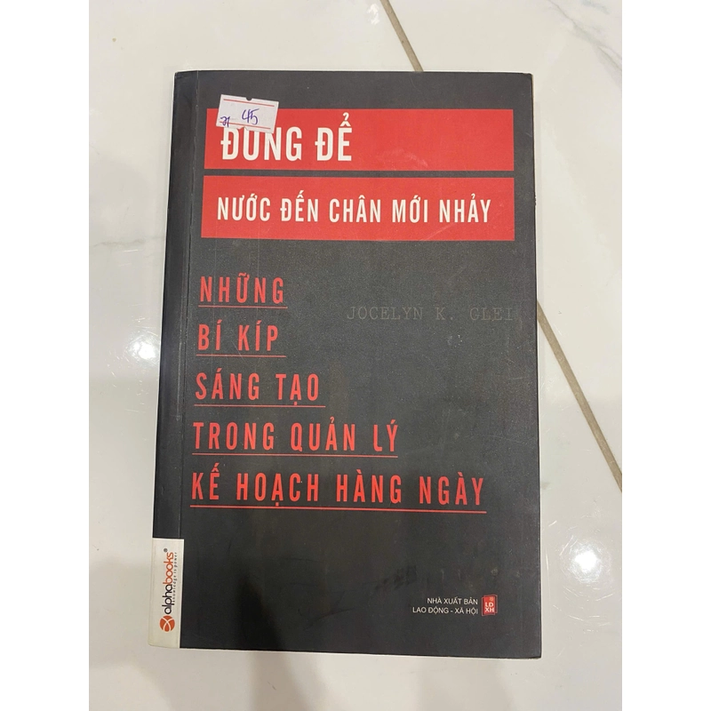Sách Đừng để nước đến chân mới nhảy 443818