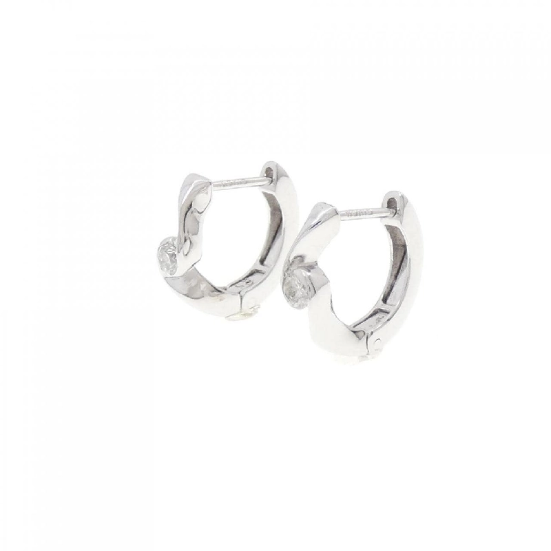 K18WG Bông tai kim cương 0.10CT - Hàng hiệu Chính hãng 870984