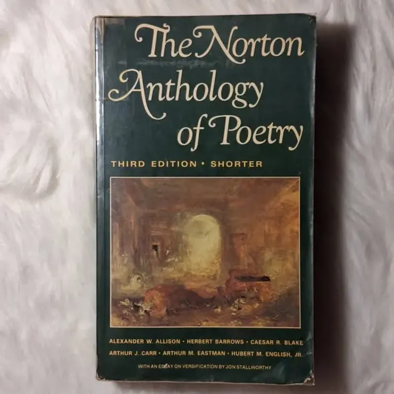 The Norton Anthology of Poetry 780098