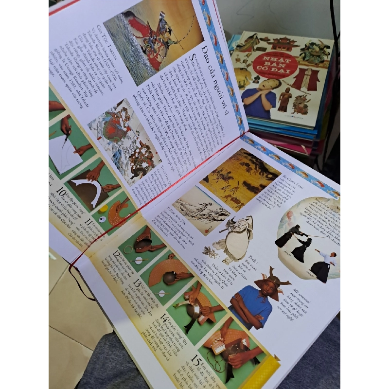 Các nền văn minh thế giới nhật bản cổ đại mới 90% sách màu MẸ VÀ BÉ HCM1709 923990