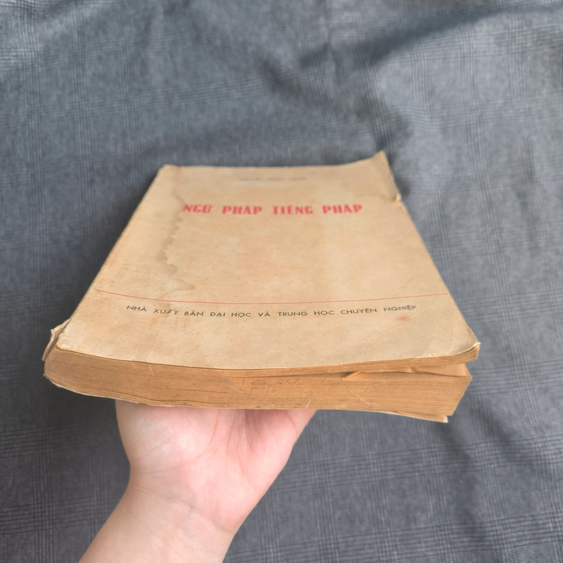 (Sách cổ 1977) Ngữ pháp tiếng Pháp - Nguyễn Ngọc Cảnh 550654