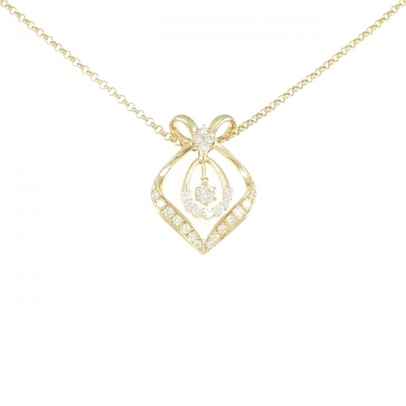 K18YG Dây chuyền kim cương 1.01CT - Hàng hiệu Authentic 846978