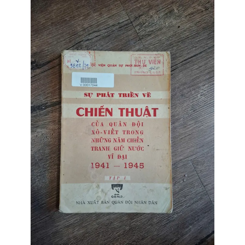 Sự phát triển về Chiến Thuật của quân đội Xô-Viết (Tập I: 1941-1945) 714754