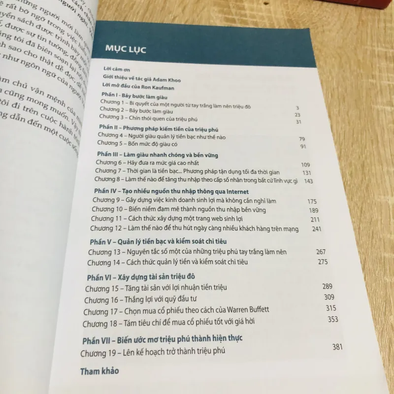 BÍ QUYẾT TAY TRẮNG THÀNH TRIỆU PHÚ  991285