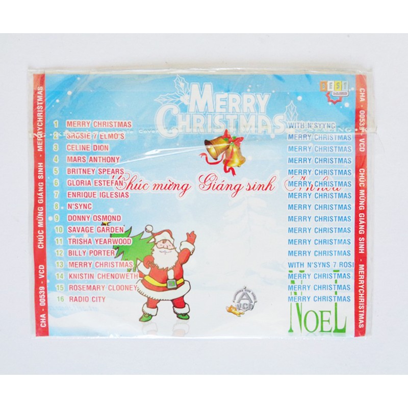 Đĩa VCD Merry Christmas - Chúc mừng Giáng sinh An hòa 72560