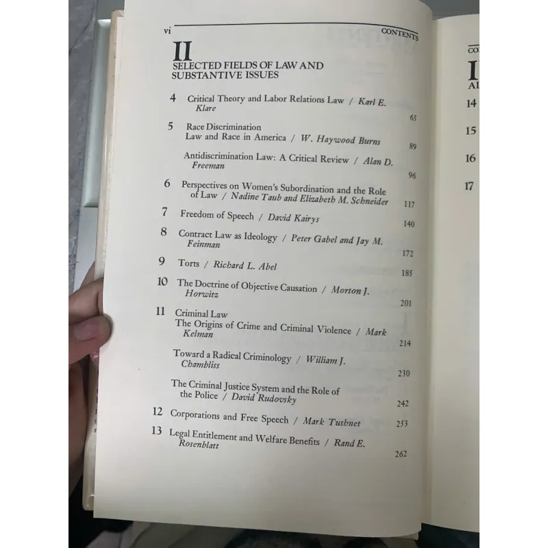 THE POLITICS OF LAW A PROGRESSIVE CRITIQUE - DAVID KAIRYS 309537