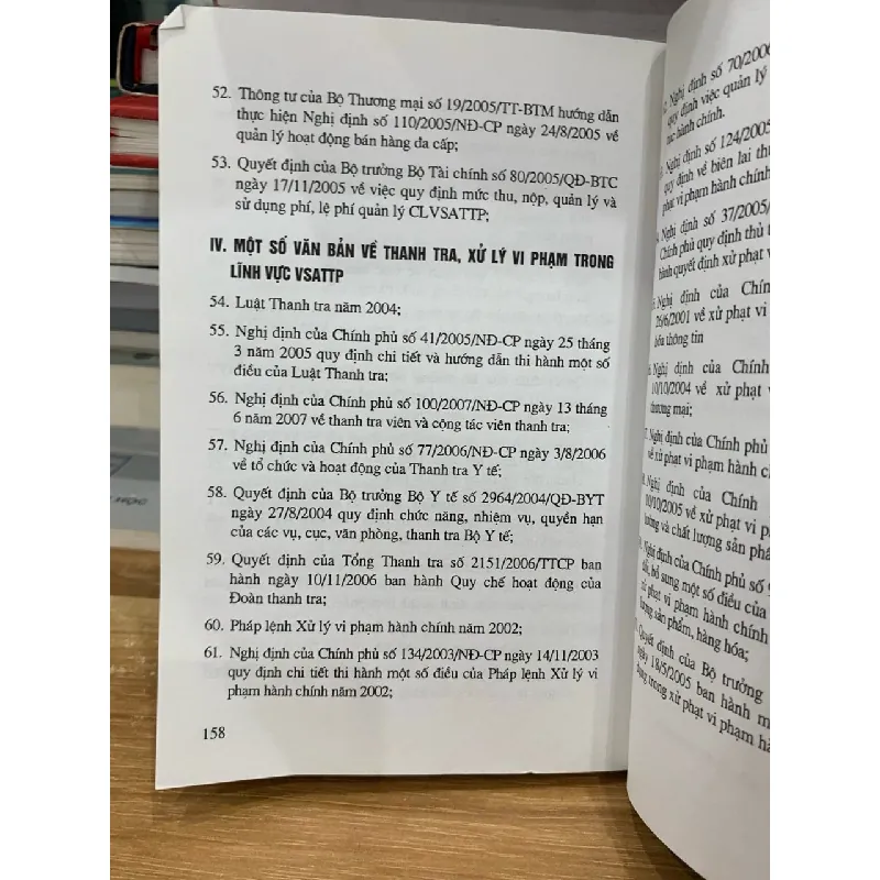Sổ tay hướng dẫn thanh tra vệ sinh an toàn thực phẩm ( Tái bản lần thứ nhất)- bộ y tế 718286
