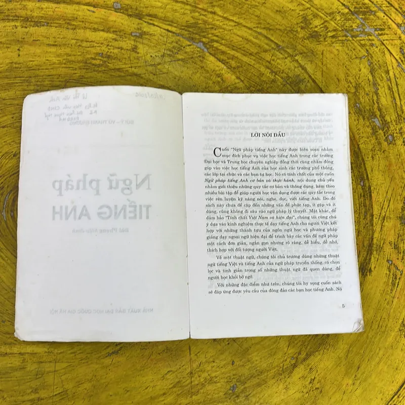 NGỮ PHÁP TIẾNG ANH- ENGLISH GRAMMAR- BÙI Ý- VŨ THANH PHƯƠNG 737040