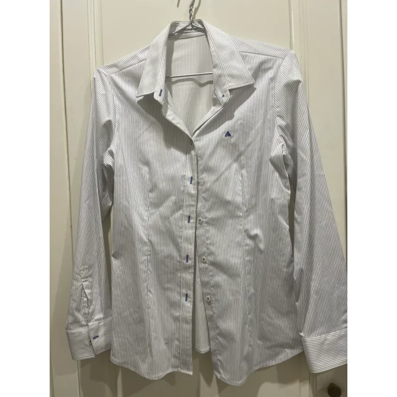 Áo sơ mi nam Cotton họa tiết sọc, caro, kẻ nhỏ, size trung bình 754241