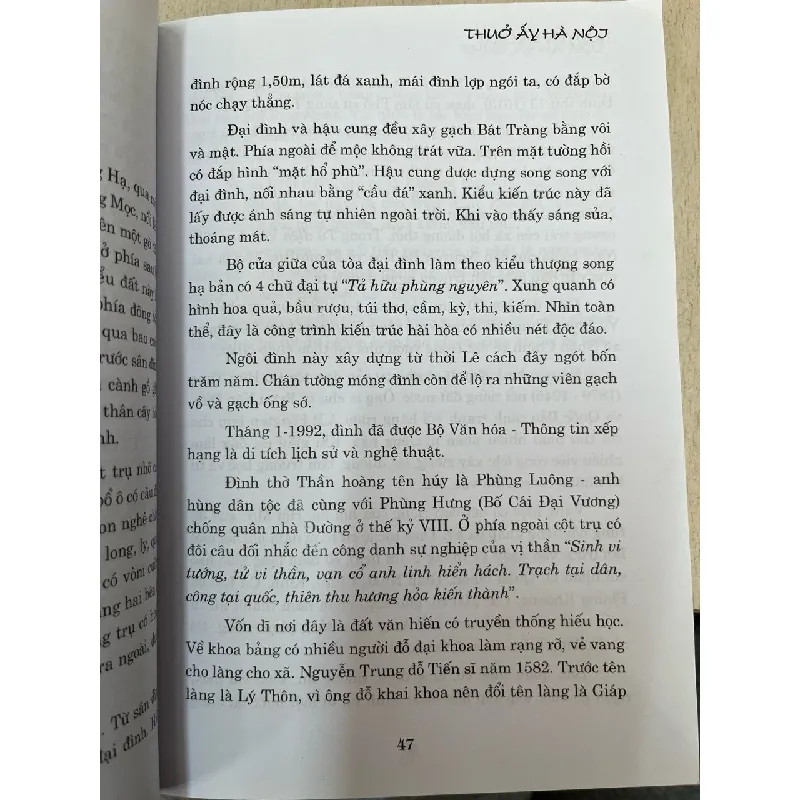 Thưở ấy Hà Nội - Nguyễn Bá Đạm 712203