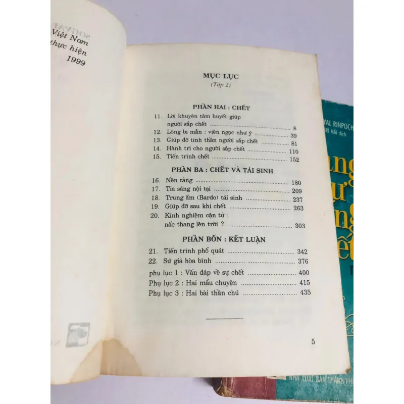 TẠNG THƯ SỐNG CHẾT – Sogyal Rinpoche - Gồm 2 tập 751212