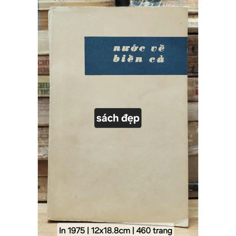 Ký, tiểu luận: NƯỚC VỀ BIỂN CẢ (Tác giả: Lưu Quý Kỳ) - sách in lần 2 năm 1975 706812