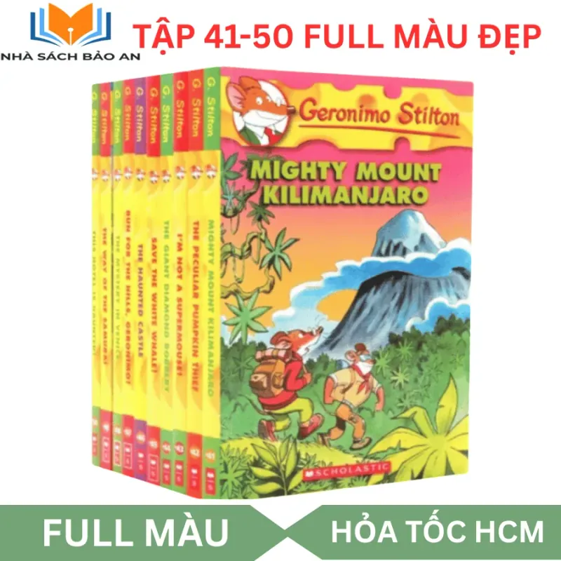 Sách- Geronimo Stilton tập 41~50 full màu 756591