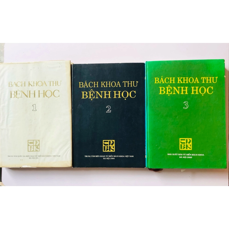 📚 BỘ 3 TẬP BÁCH KHOA THƯ BỆNH HỌC 503146