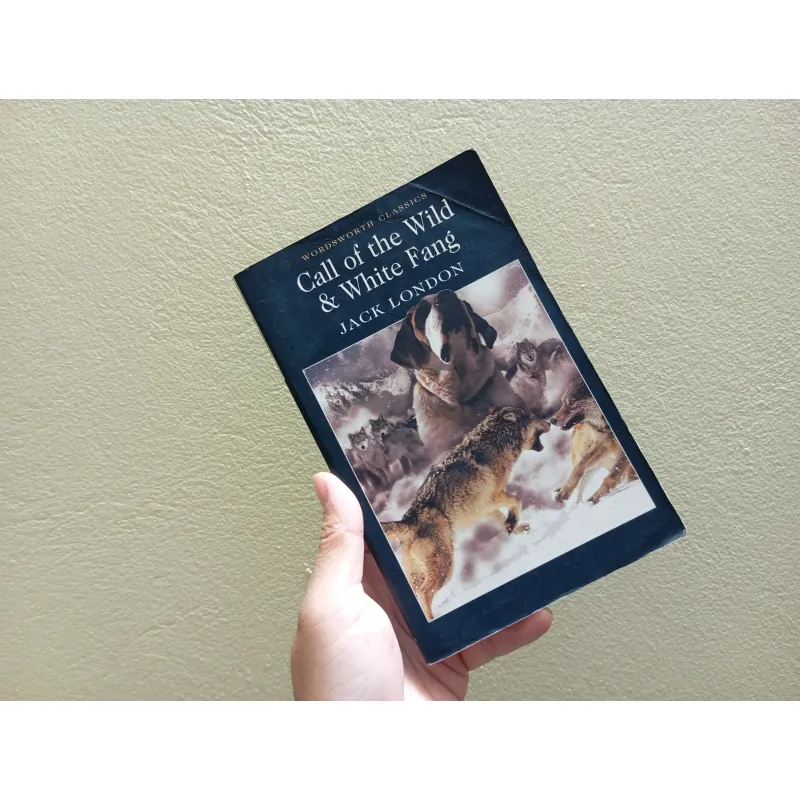 Call of the wind & white fang jack London, sách ngoại văn tiếng Anh english book  757966