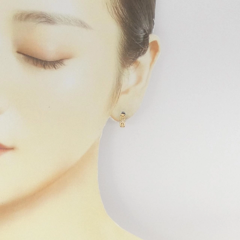 K18YG Bông tai kim cương 0.06CT - Hàng hiệu Chính hãng 867115