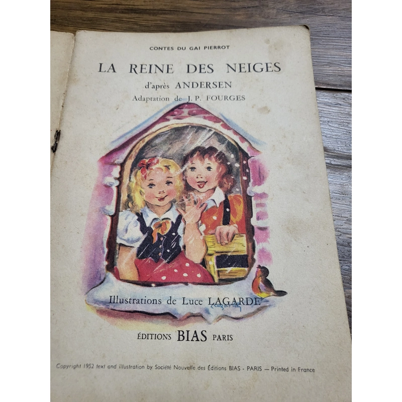 REINE des NILGES
CONTES Qu GAI PIEDROT_ 1959 329916