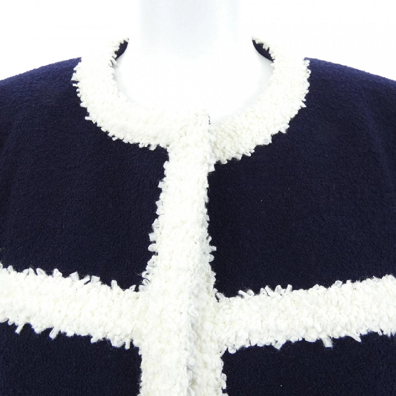 CHANEL P04294V03849 95C Áo khoác không cổ - Hàng hiệu Chính hãng 819655