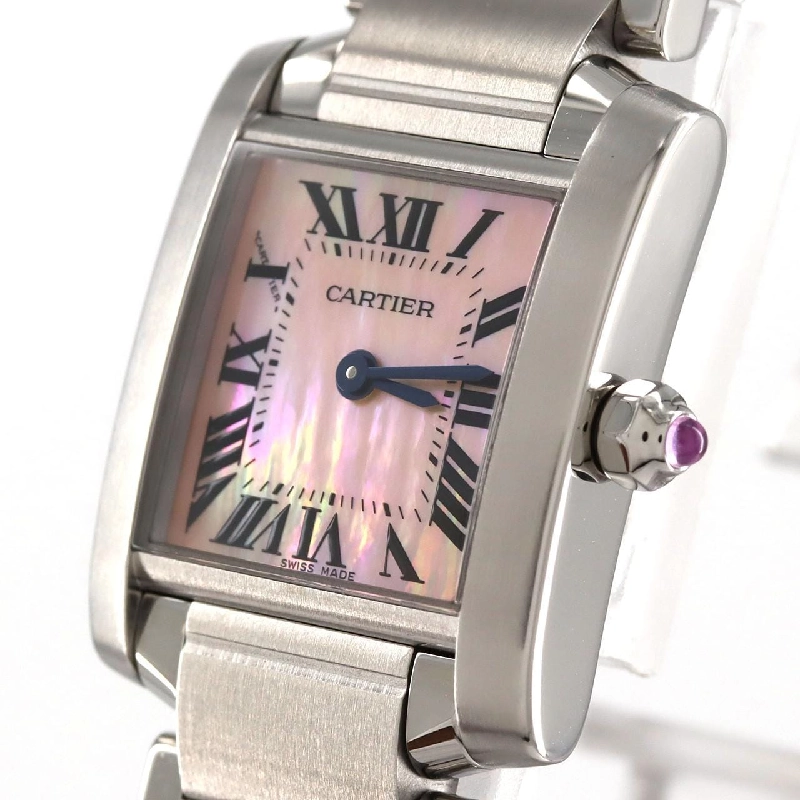 Cartier Tank Française SM W51028Q3 SS Quartz - Hàng hiệu Chính hãng 877560
