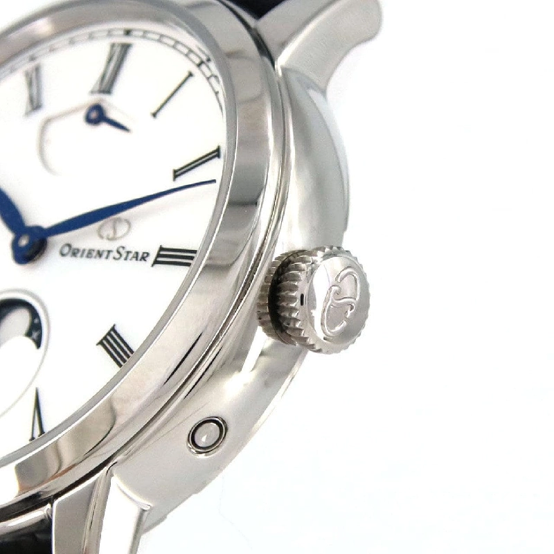 Đồng hồ cơ Orient Star M45F8 Moon Phase F8A6-UAA0/RK-BW0001S SS - Hàng hiệu Chính hãng 888355