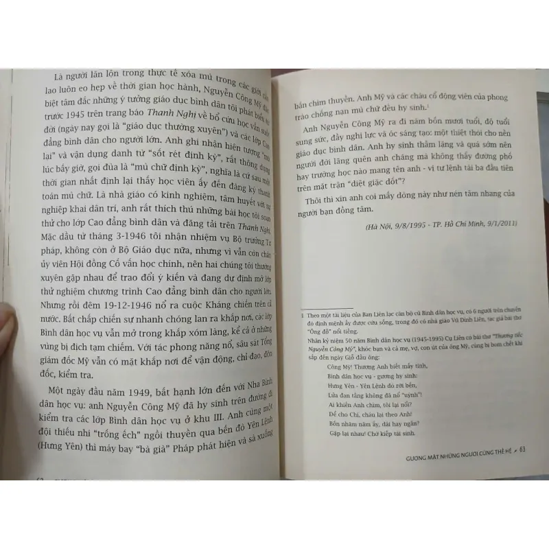 GƯƠNG MẶT NHỮNG NGƯỜI CÙNG THẾ HỆ 696887