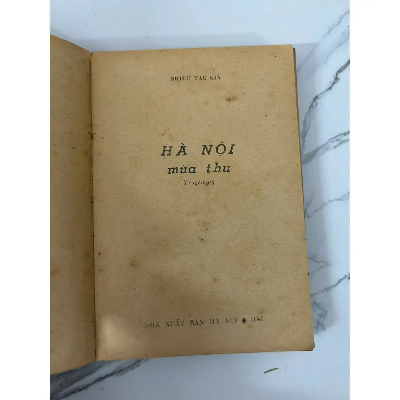 Hà Nội mùa thu - Nhiều tác giả (Tập truyện ký) 781195