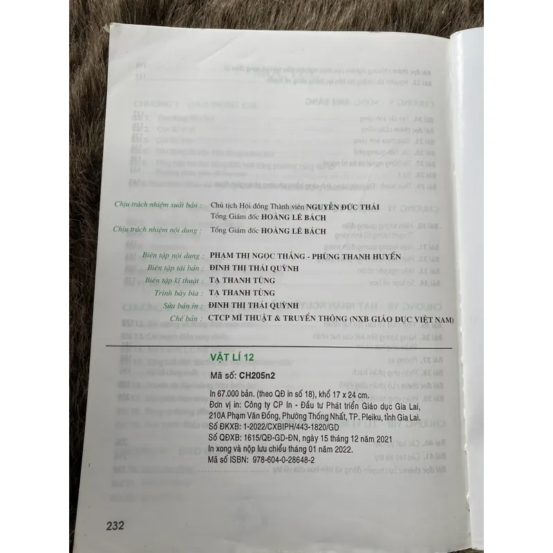 Vật lí 12 cơ bản  603201