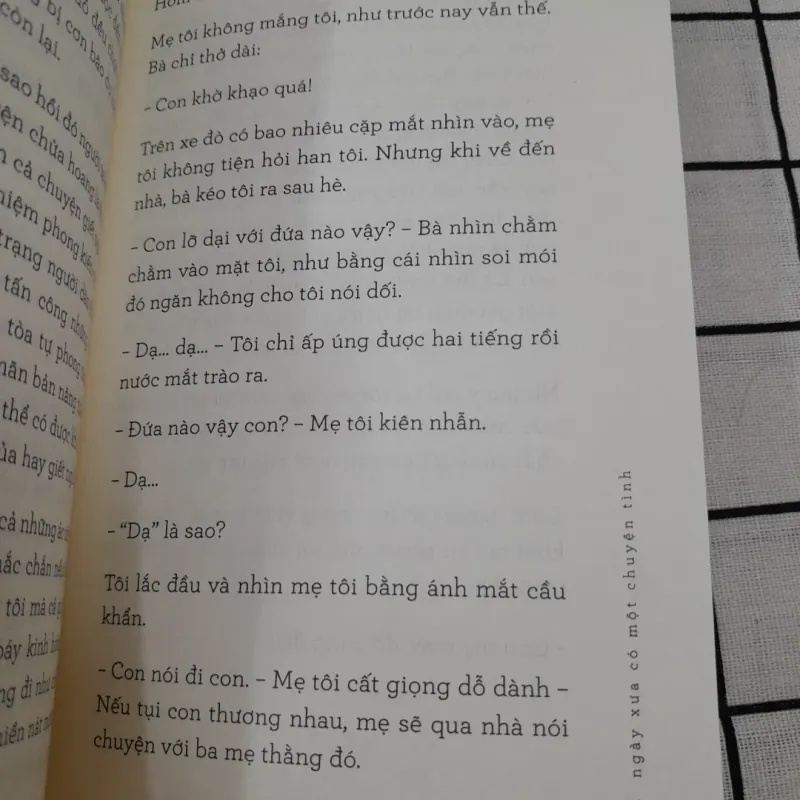 Nguyễn Nhật Ánh. Ngày Xưa Có Một Chuyện Tình. In lần 8. 960821