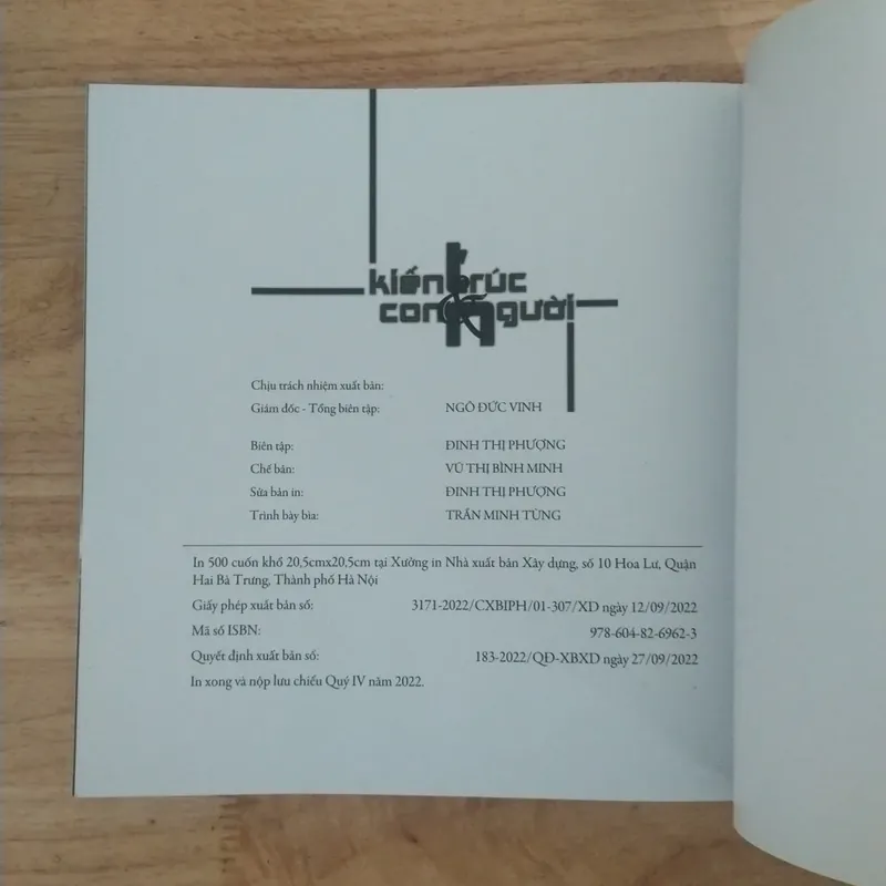 Kiến trúc và con người - KTS Trần Minh Tùng 702415