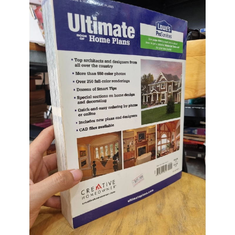 ULTIMATE BOOK OF HOME PLANS 119616