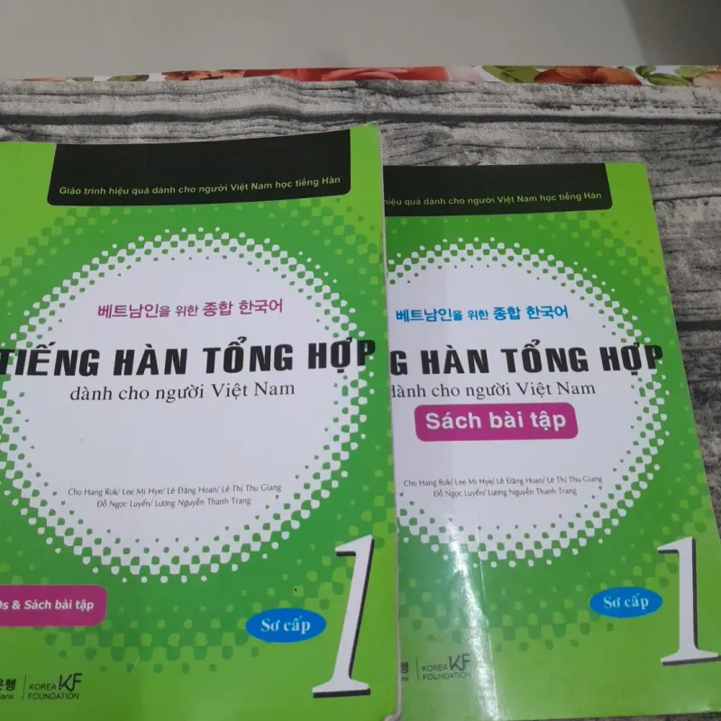 Tiếng Hàn Tổng hợp cho người Việt- Sơ cấp 1 và Bài tập 1. Tg. CHo Hang  Rok... 763705