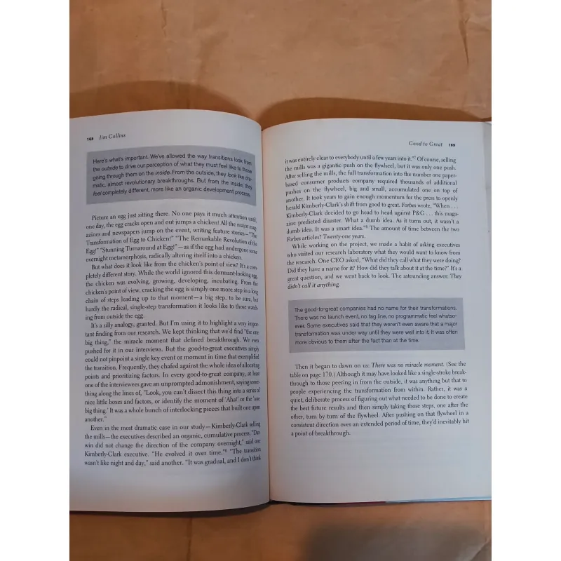 Good to Great (Hardcover) - Jim Collins 961135