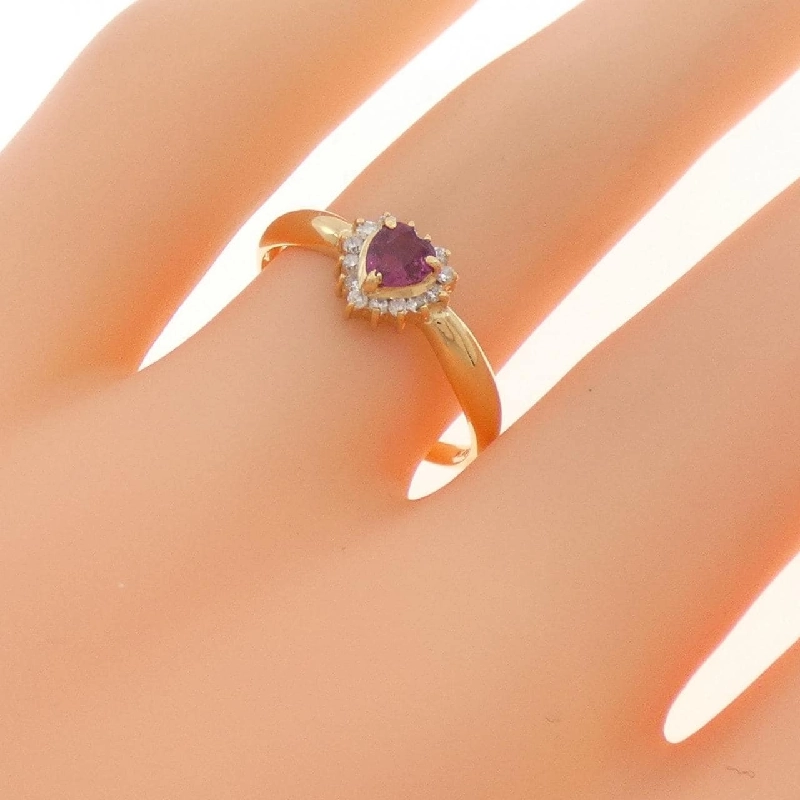 Nhẫn Ruby Hình Tim K18YG - Hàng hiệu Chính hãng 849444