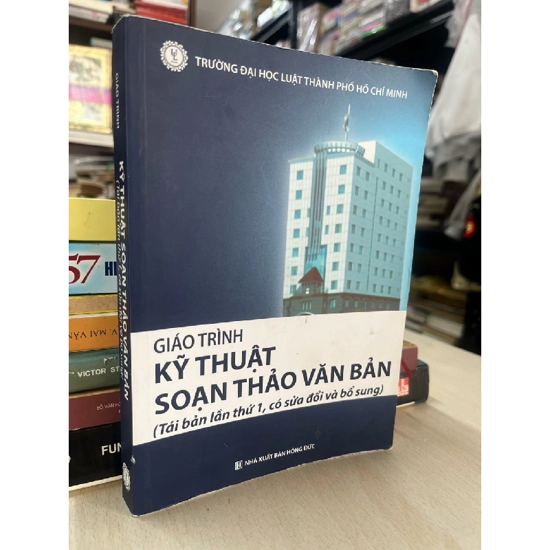 Giáo trình kỹ thuật soạn thảo văn bản 929220