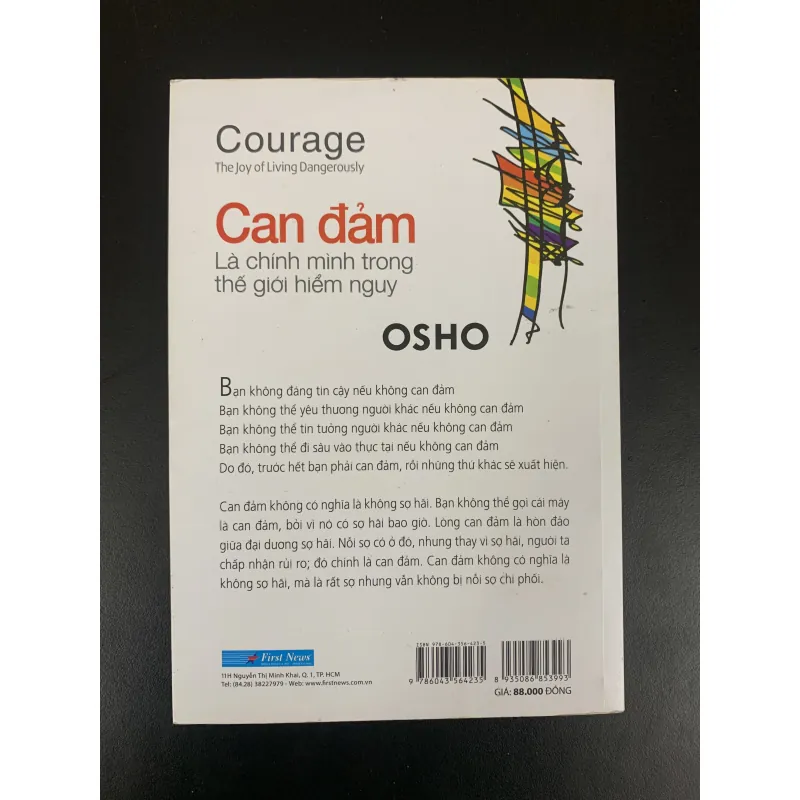 (Sách cũ) OSHO - Can đảm - Là chính mình trong thế giới hiểm nguy. 929121