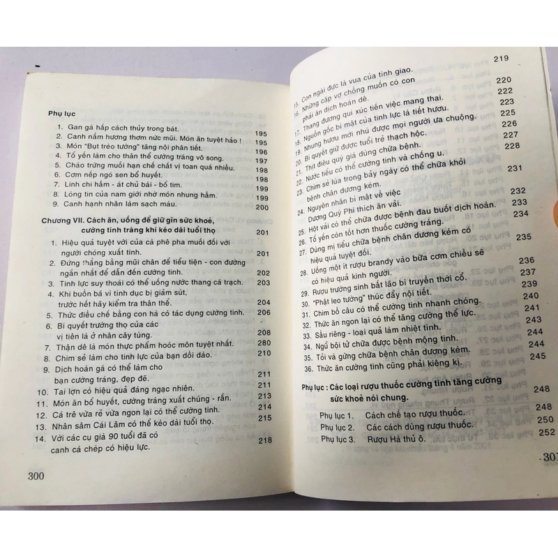 THUẬT HỒI XUÂN CHO NAM NỮ - 302 trang, nxb: 1994 360326