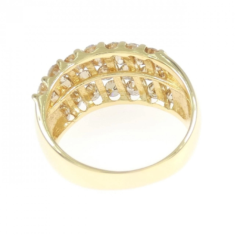 Nhẫn kim cương K18YG 2.04CT - Hàng hiệu Authentic 848701