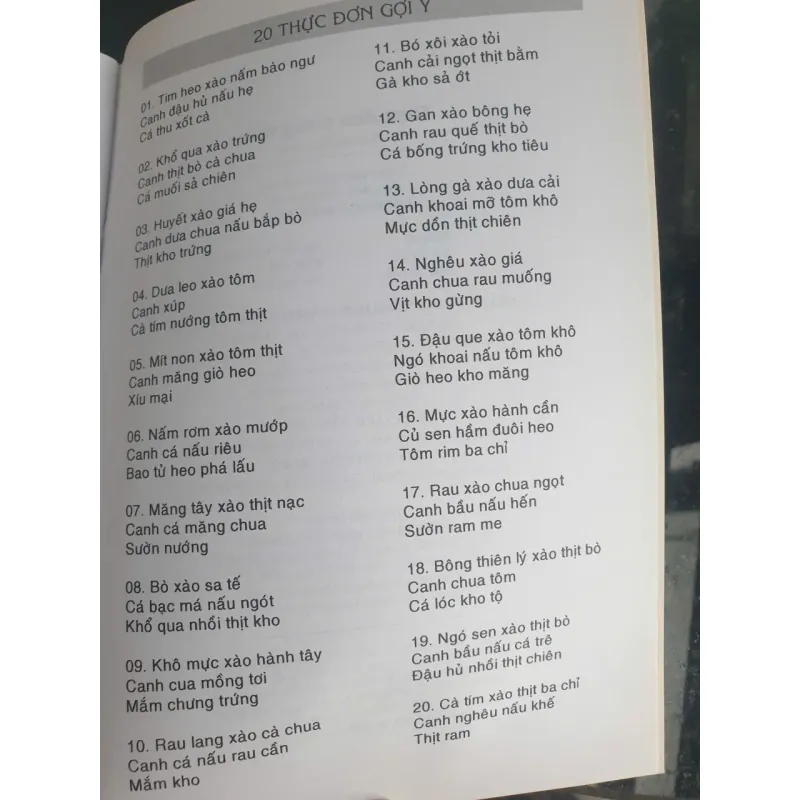 Thực đơn trong tuần - Hướng dẫn nấu ăn tổng hợp, kiến thức ẩm thực 747649