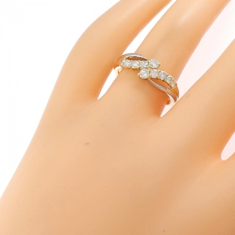 Nhẫn kim cương K18YG/PT900 0.50CT - Hàng hiệu chính hãng 847870