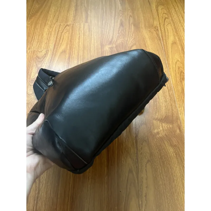 Túi nam 18x30x7 đeo chéo da thật 2hand 992642