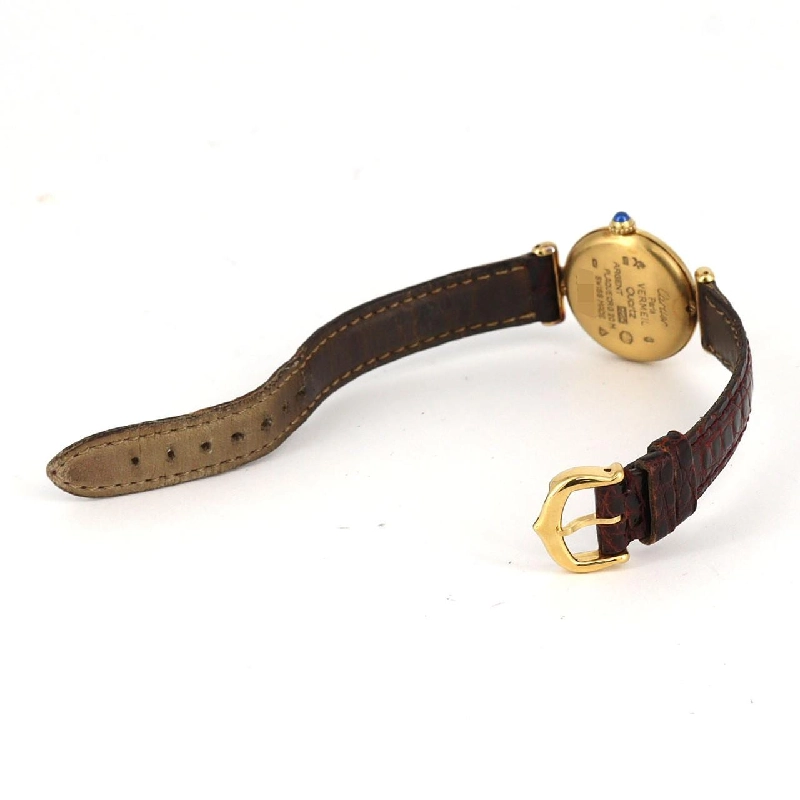 Cartier Must de Cartier SM GP W1000653 GP Quartz - Hàng hiệu Authentic 873568