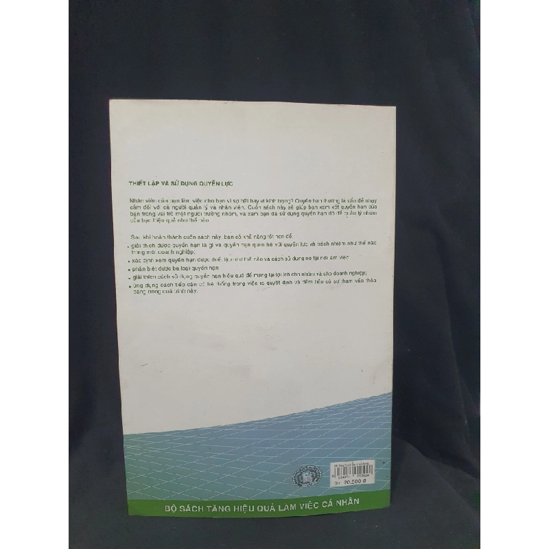 Thiết lập và quản lý quyền lực để quản lý hiệu quả hơn mới 70% 2007 HSTB.HCM205 SÁCH KỸ NĂNG 163659