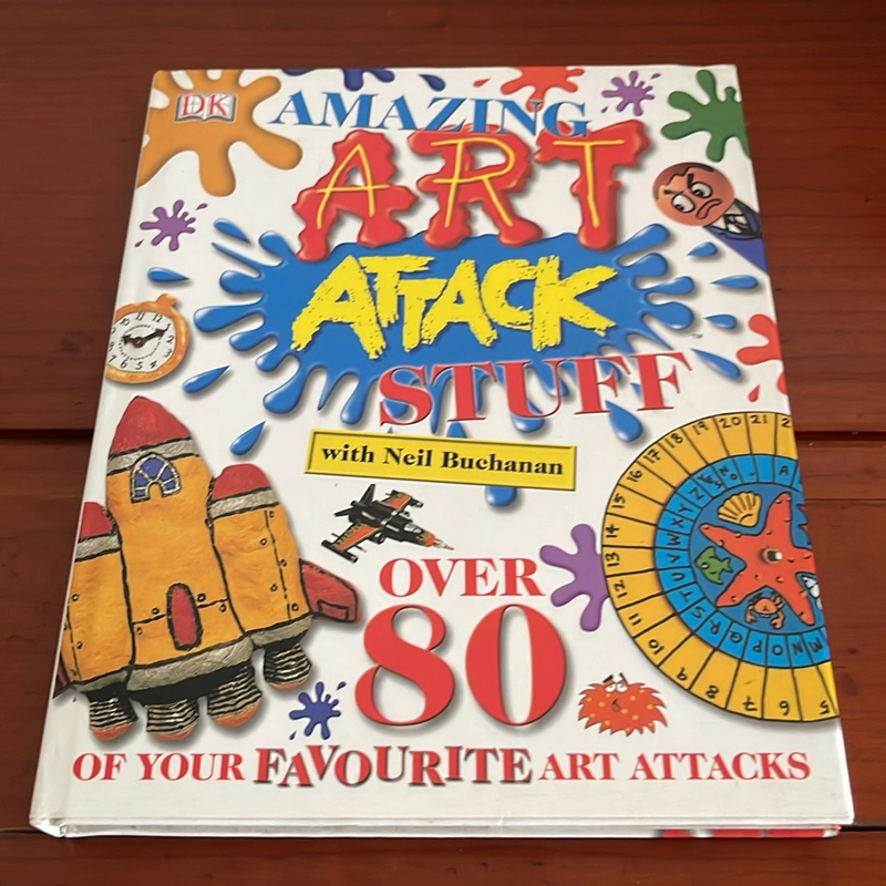PICTURE BOOK Amazing art attack stuff 536150