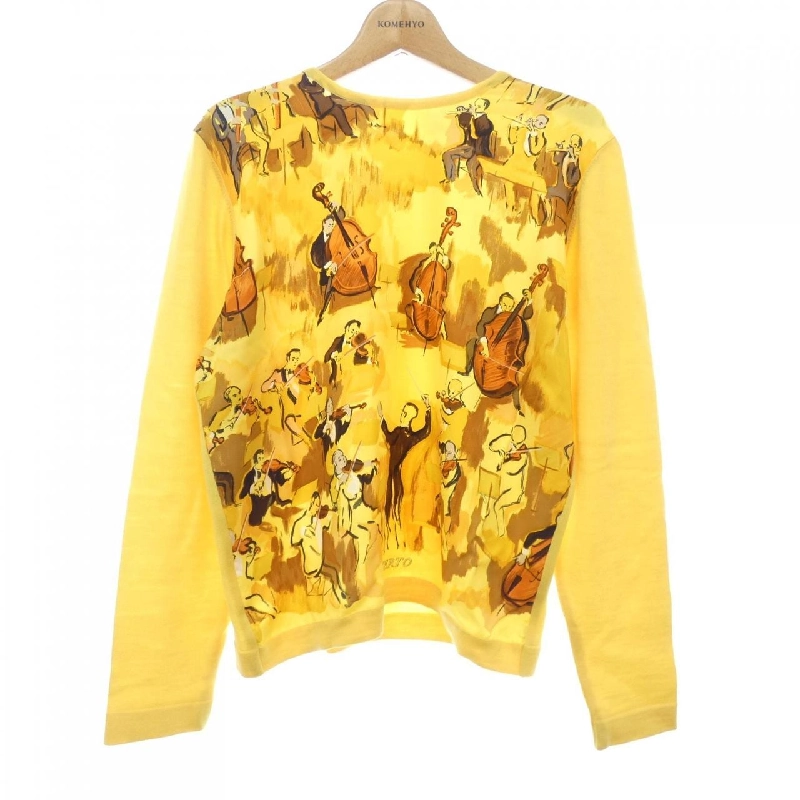 【Mã giảm giá】【Cổ điển】HERMES Áo len 644012