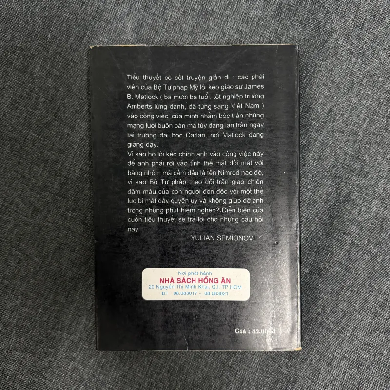 Mảnh giấy tử thần - Robert Ludlum (Tác giả series điệp viên Jason Bourne) 1035224